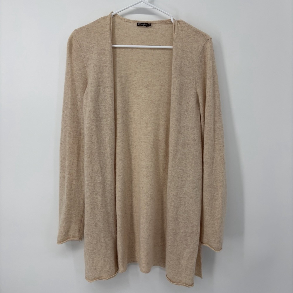 J.Mclaughlin Women's 100% Cashmere‎ Cardigan Size Medium Peach Orange